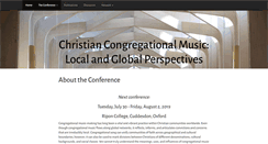 Desktop Screenshot of congregationalmusic.org