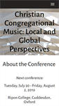 Mobile Screenshot of congregationalmusic.org