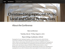 Tablet Screenshot of congregationalmusic.org